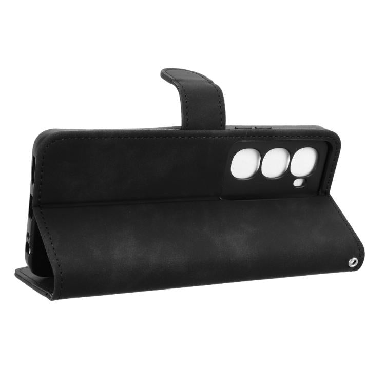 For itel City 100 Skin Feel Magnetic Flip Leather Phone Case