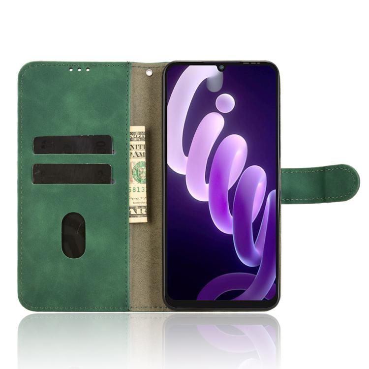 For itel City 100 Skin Feel Magnetic Flip Leather Phone Case