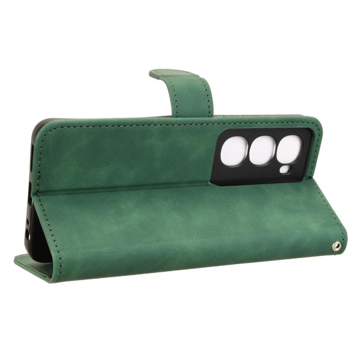 For itel City 100 Skin Feel Magnetic Flip Leather Phone Case