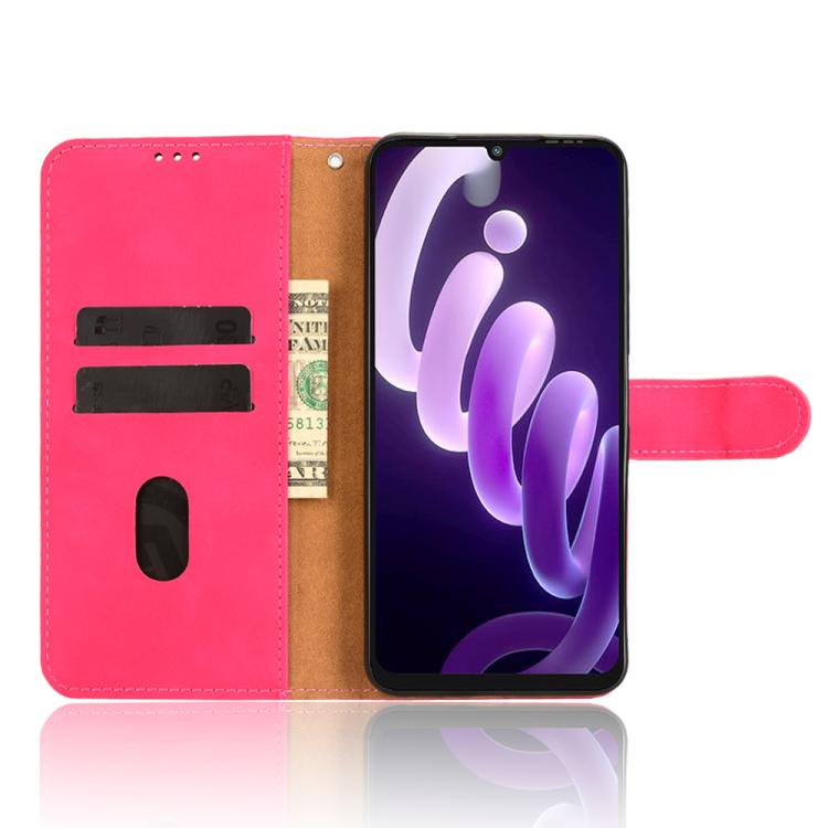 For itel City 100 Skin Feel Magnetic Flip Leather Phone Case