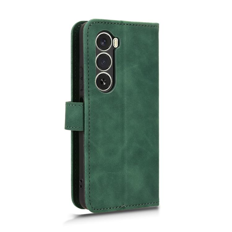 For itel A100 4G Skin Feel Magnetic Flip Leather Phone Case