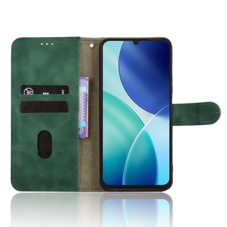 For itel A100 4G Skin Feel Magnetic Flip Leather Phone Case