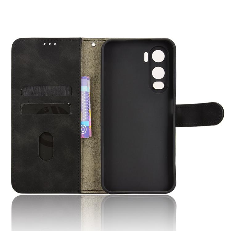 For itel City 200 4G Skin Feel Magnetic Flip Leather Phone Case