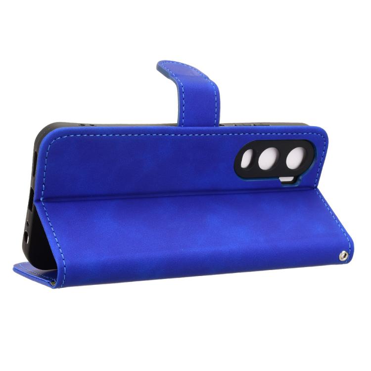 For itel City 200 4G Skin Feel Magnetic Flip Leather Phone Case