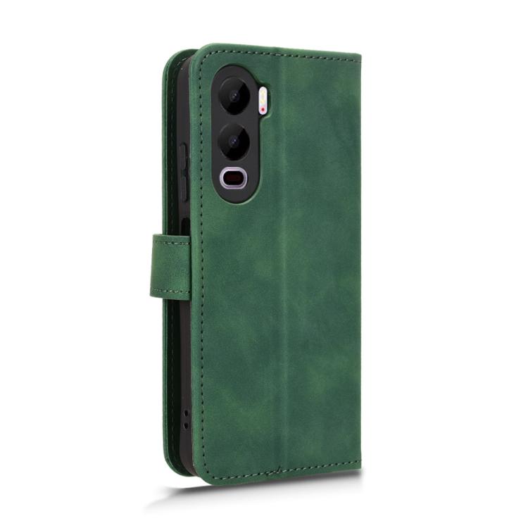 For itel City 200 4G Skin Feel Magnetic Flip Leather Phone Case