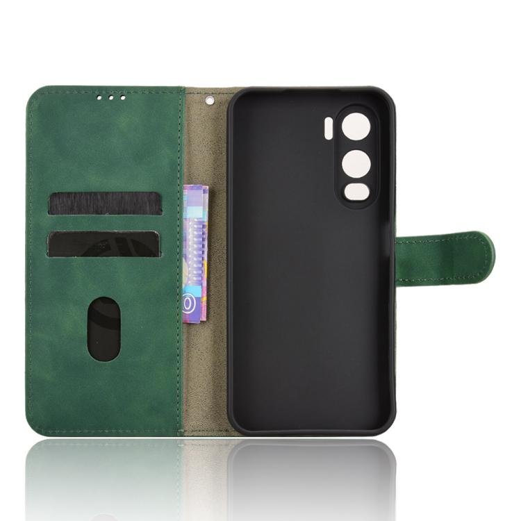 For itel City 200 4G Skin Feel Magnetic Flip Leather Phone Case