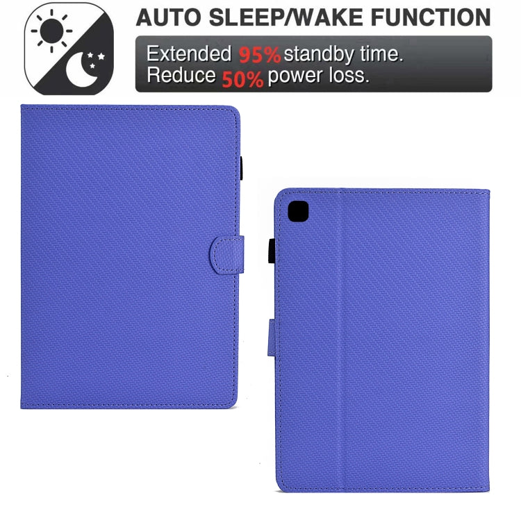 For iPad Air / Air 2 / 9.7 2017 / 2018 Solid Color Fiber Texture Smart Tablet Leather Case