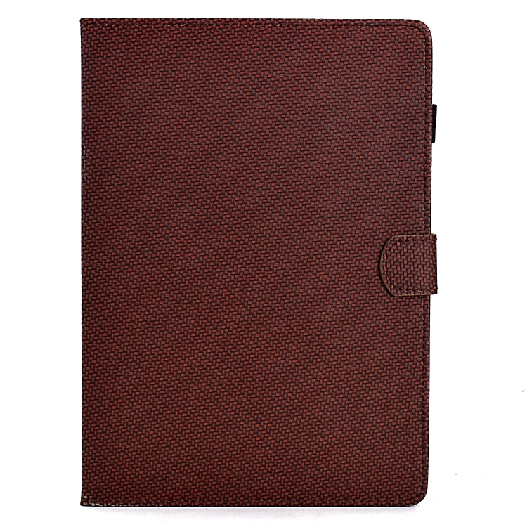 For Samsung Galaxy Tab A7 Lite Solid Color Fiber Texture Smart Tablet Leather Case