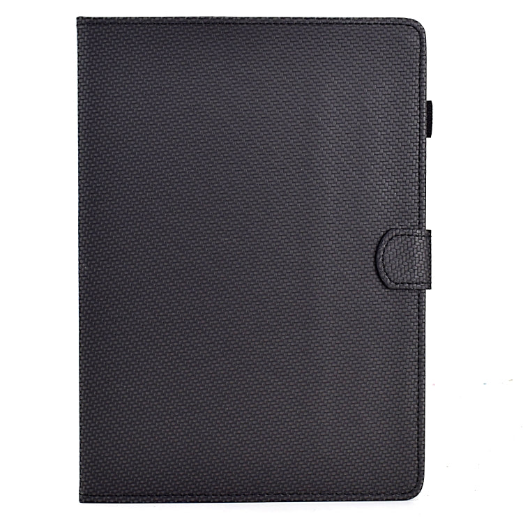 For Samsung Galaxy Tab A7 Lite Solid Color Fiber Texture Smart Tablet Leather Case