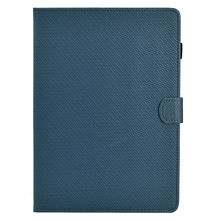 For Samsung Galaxy Tab A7 Lite Solid Color Fiber Texture Smart Tablet Leather Case