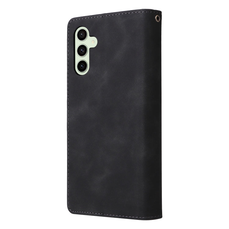 For Samsung Galaxy S24 FE 5G Multifunctional Multi-Card Wallet Phone Leather Case