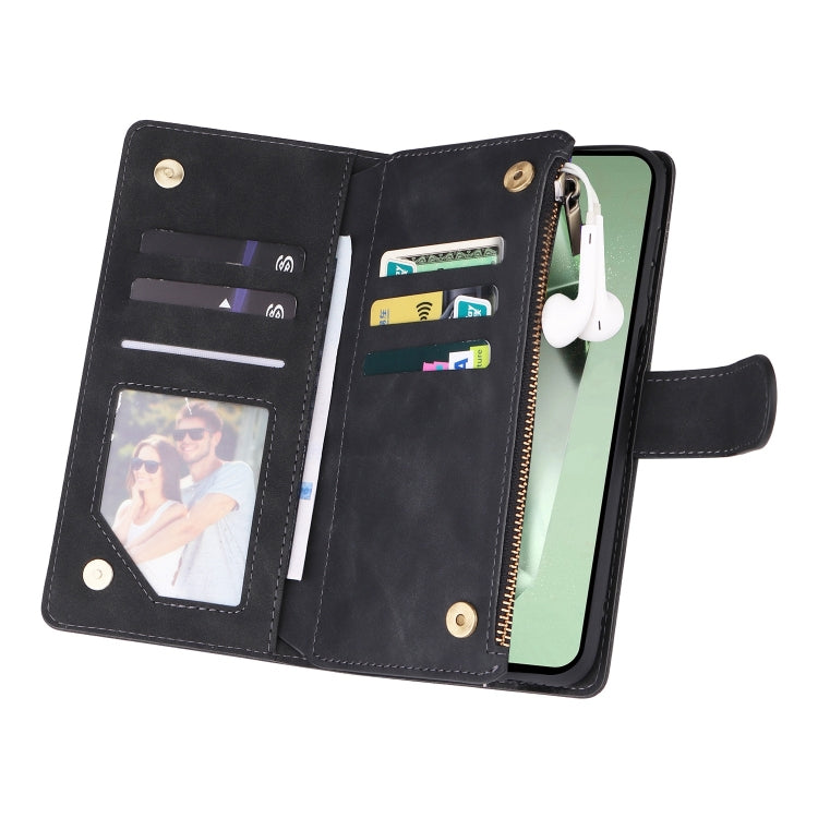 For Samsung Galaxy S24 FE 5G Multifunctional Multi-Card Wallet Phone Leather Case