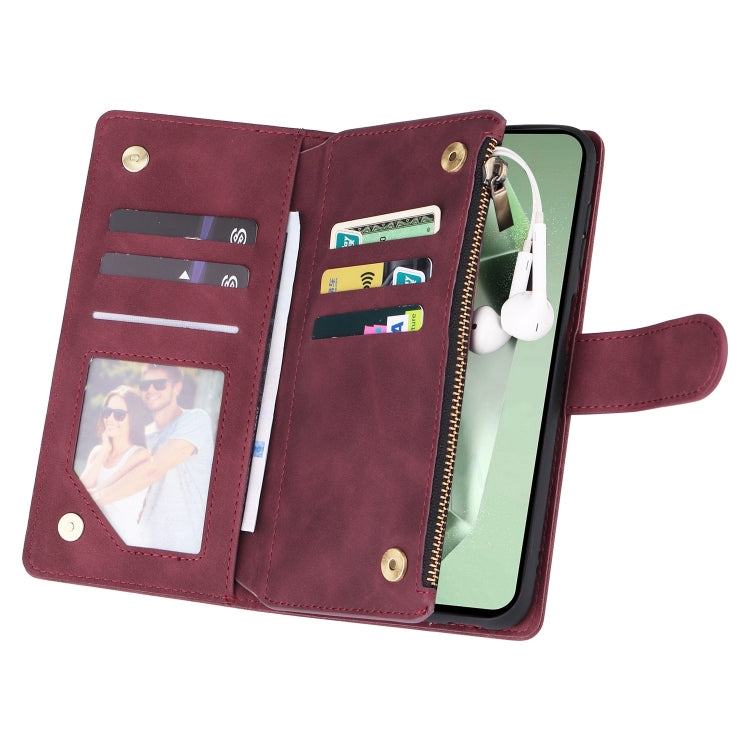 For Samsung Galaxy S24 FE 5G Multifunctional Multi-Card Wallet Phone Leather Case