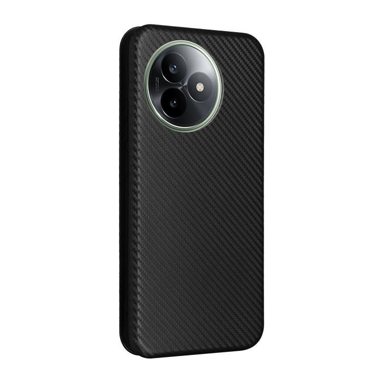 For Redmi K80 Ultra 5G Carbon Fiber Texture Flip Leather Phone Case