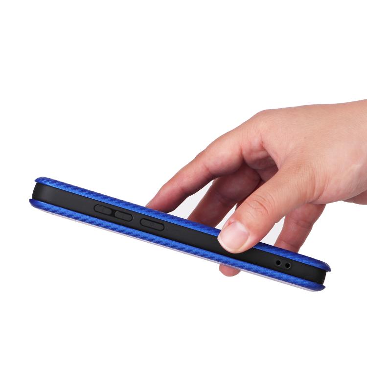 For Redmi K80 Ultra 5G Carbon Fiber Texture Flip Leather Phone Case