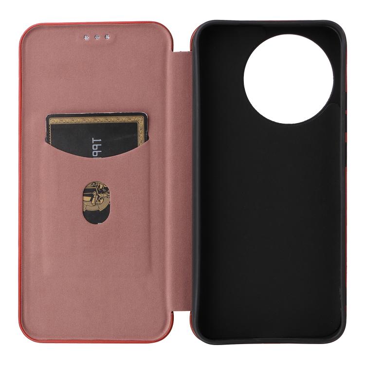 For Redmi K80 Ultra 5G Carbon Fiber Texture Flip Leather Phone Case