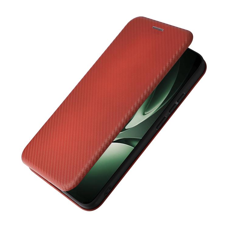 For Redmi K80 Ultra 5G Carbon Fiber Texture Flip Leather Phone Case