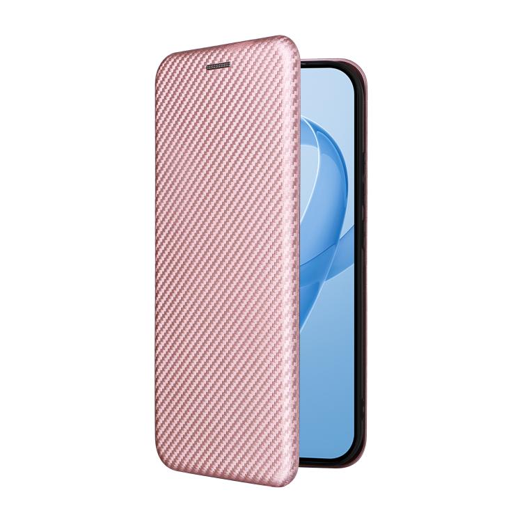 For Redmi K90 5G / Poco F8 Pro Carbon Fiber Texture Flip Leather Phone Case