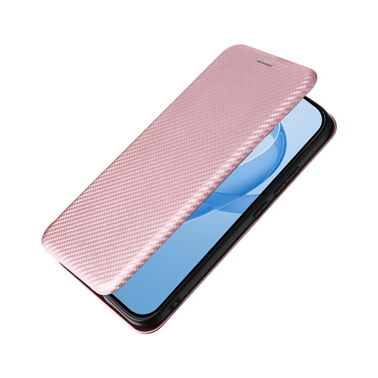 For Redmi K90 5G / Poco F8 Pro Carbon Fiber Texture Flip Leather Phone Case