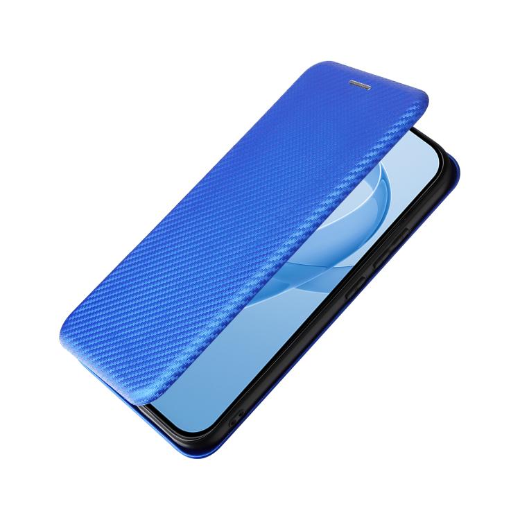 For Redmi K90 5G / Poco F8 Pro Carbon Fiber Texture Flip Leather Phone Case