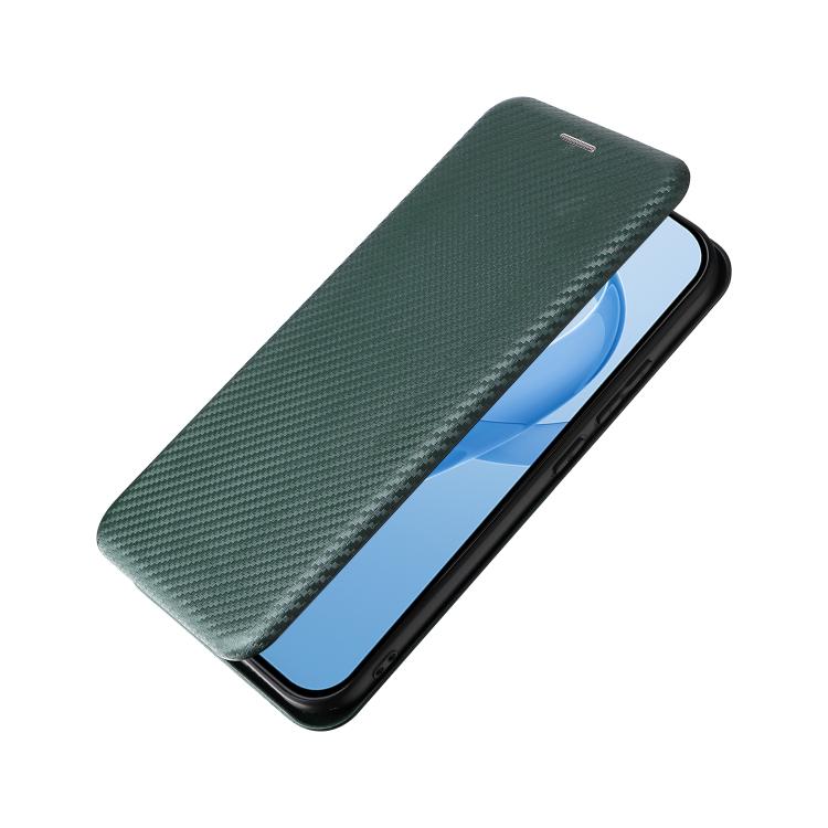 For Redmi K90 5G / Poco F8 Pro Carbon Fiber Texture Flip Leather Phone Case