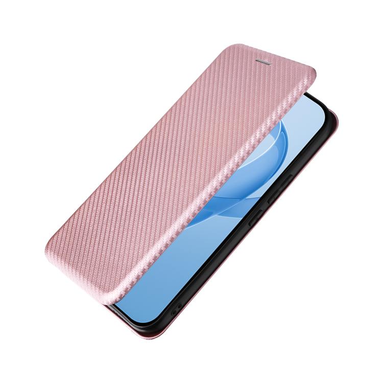For Redmi K90 Pro Max 5G / Poco F8 Ultra Carbon Fiber Texture Flip Leather Phone Case
