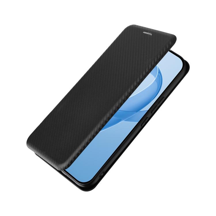 For Redmi K90 Pro Max 5G / Poco F8 Ultra Carbon Fiber Texture Flip Leather Phone Case