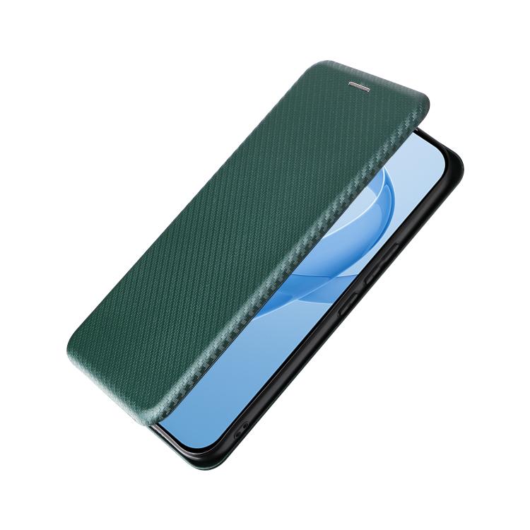 For Redmi K90 Pro Max 5G / Poco F8 Ultra Carbon Fiber Texture Flip Leather Phone Case