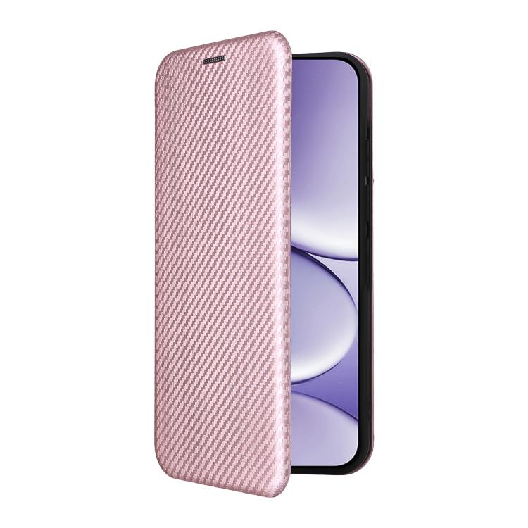 For Redmi Note 15 Pro 4G Global 163.2mm Carbon Fiber Texture Flip Leather Phone Case