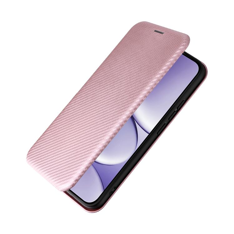For Redmi Note 15 Pro 4G Global 163.2mm Carbon Fiber Texture Flip Leather Phone Case