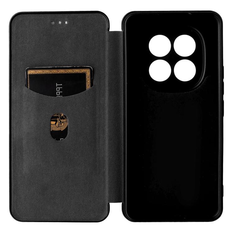 For Redmi Note 15 Pro 4G Global 163.2mm Carbon Fiber Texture Flip Leather Phone Case