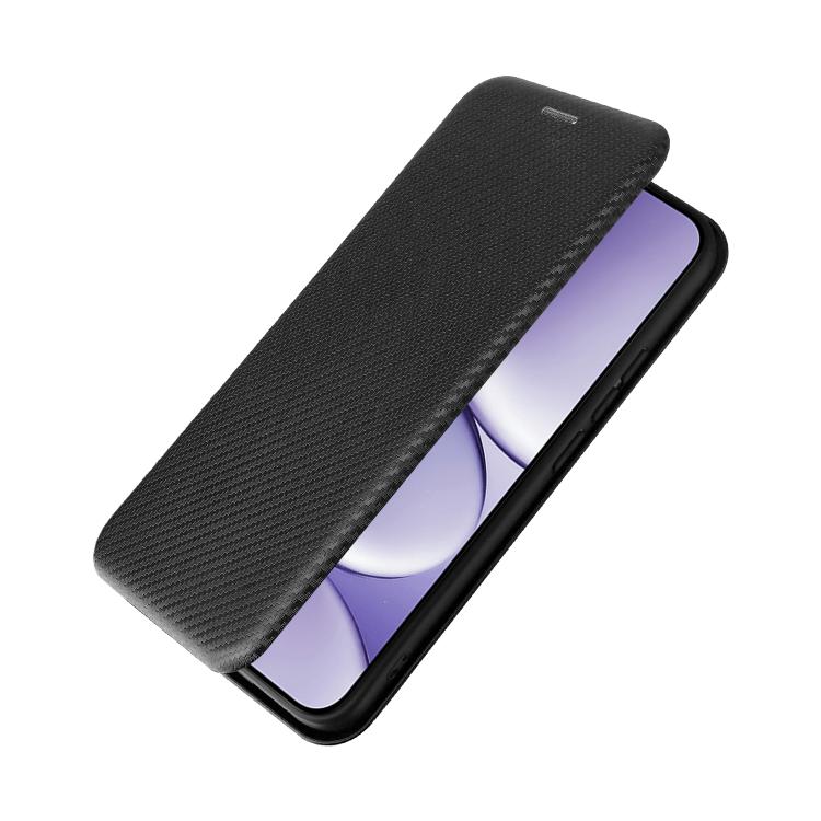 For Redmi Note 15 Pro 4G Global 163.2mm Carbon Fiber Texture Flip Leather Phone Case