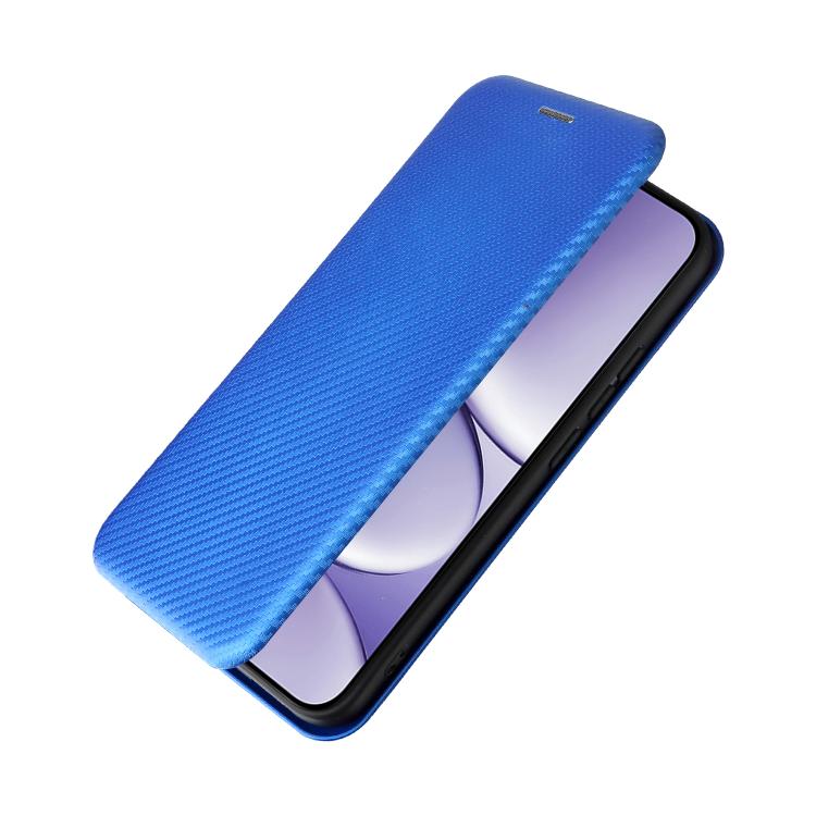 For Redmi Note 15 Pro 4G Global 163.2mm Carbon Fiber Texture Flip Leather Phone Case
