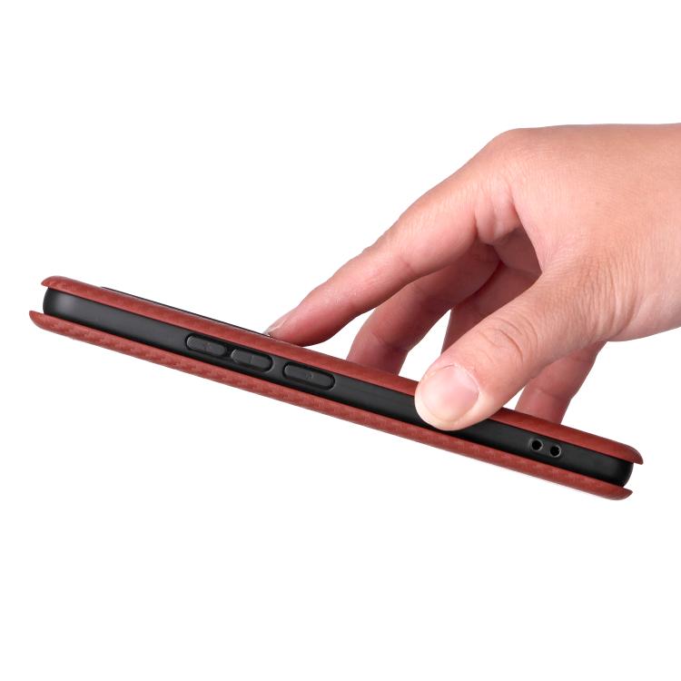 For Redmi Note 15 Pro 4G Global 163.2mm Carbon Fiber Texture Flip Leather Phone Case
