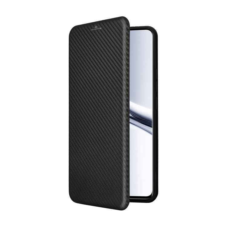 For Redmi Note 15 5G / 4G 164mm / Poco M8 5G Carbon Fiber Texture Flip Leather Phone Case