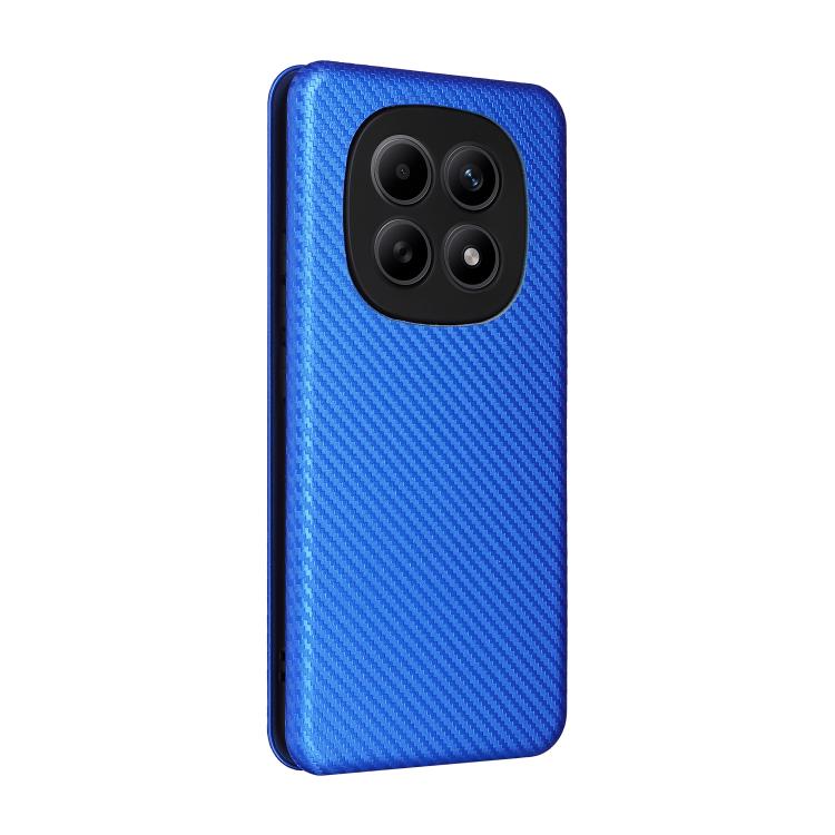 For Redmi Note 15 5G / 4G 164mm / Poco M8 5G Carbon Fiber Texture Flip Leather Phone Case