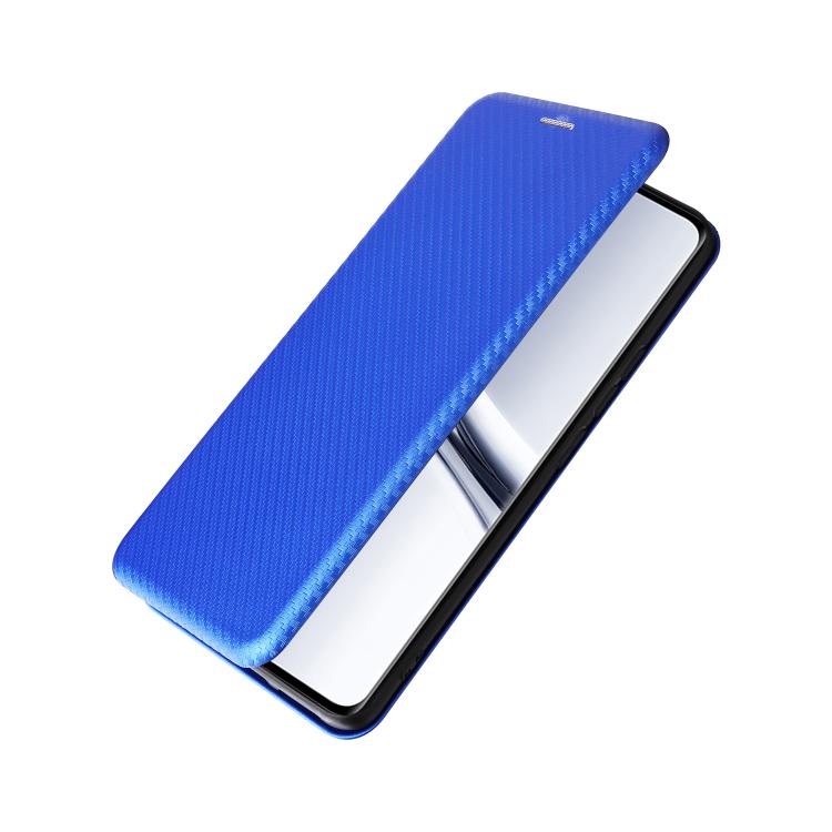 For Redmi Note 15 5G / 4G 164mm / Poco M8 5G Carbon Fiber Texture Flip Leather Phone Case