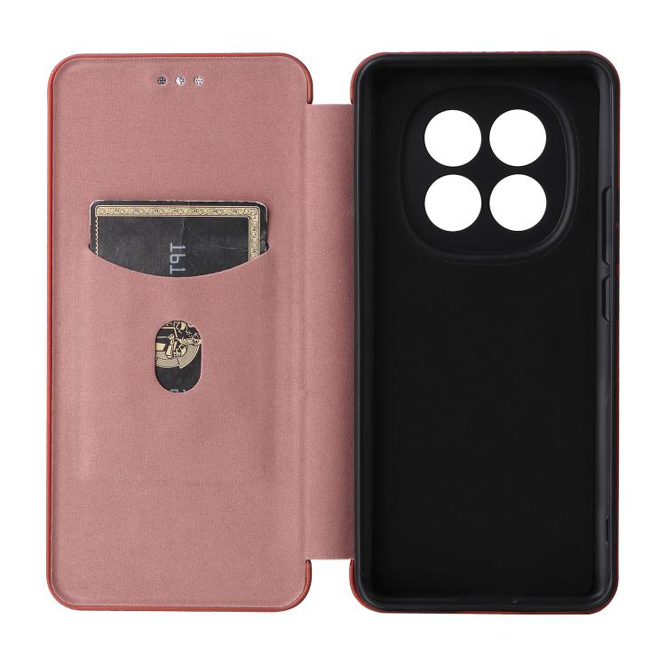 For Redmi Note 15 5G / 4G 164mm / Poco M8 5G Carbon Fiber Texture Flip Leather Phone Case