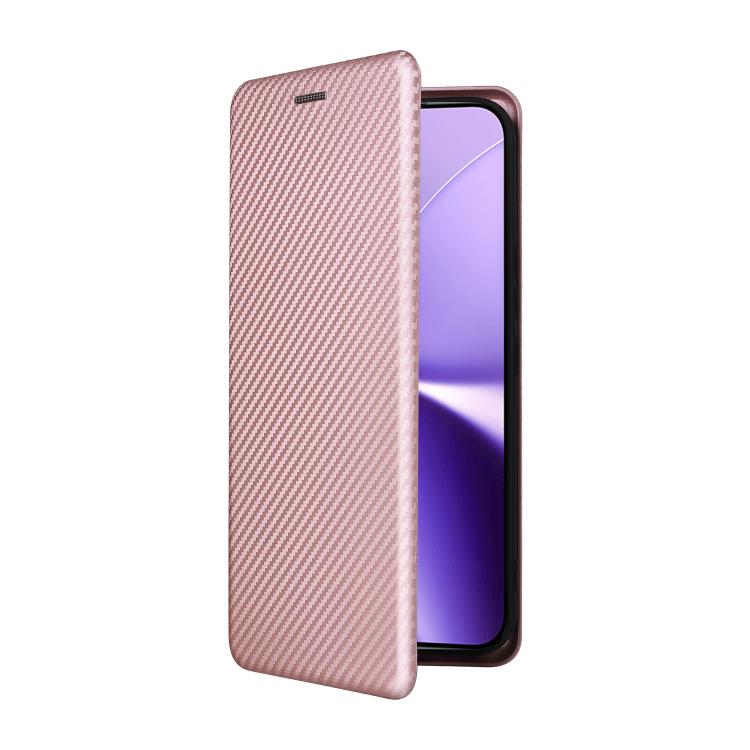 For Redmi Turbo 5 Max 5G / Poco X8 Pro Max Carbon Fiber Texture Flip Leather Phone Case