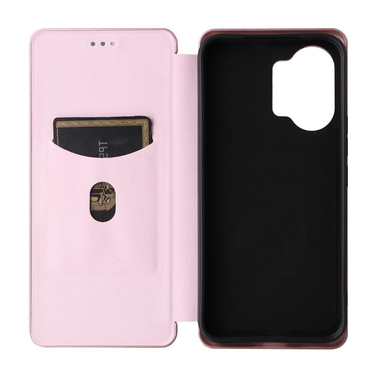 For Redmi Turbo 5 Max 5G / Poco X8 Pro Max Carbon Fiber Texture Flip Leather Phone Case