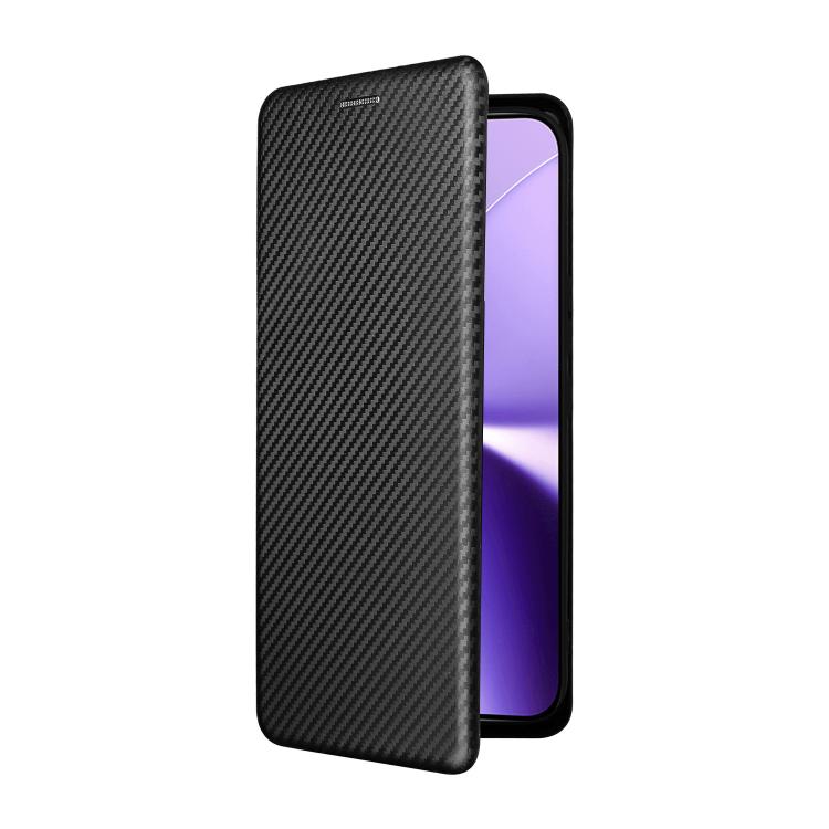 For Redmi Turbo 5 Max 5G / Poco X8 Pro Max Carbon Fiber Texture Flip Leather Phone Case