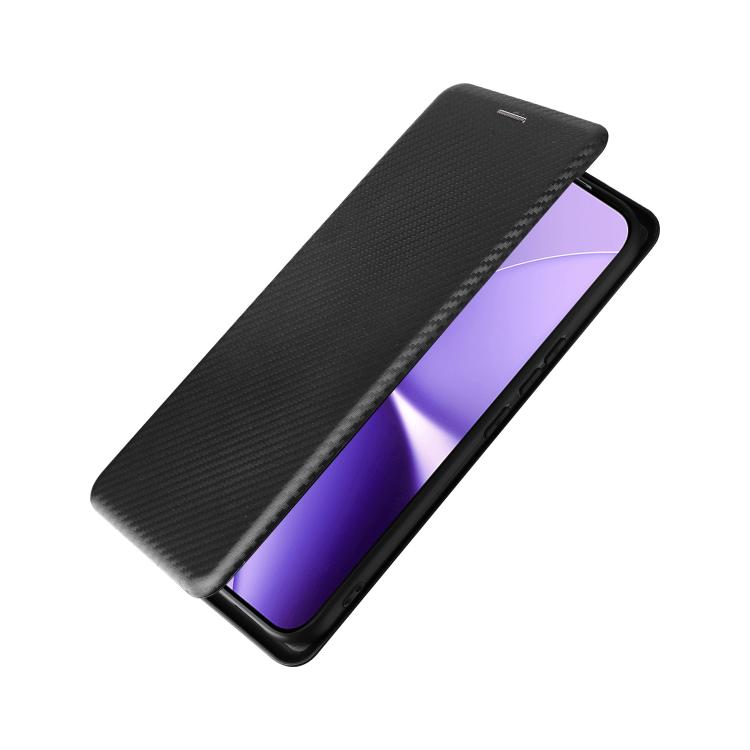 For Redmi Turbo 5 Max 5G / Poco X8 Pro Max Carbon Fiber Texture Flip Leather Phone Case