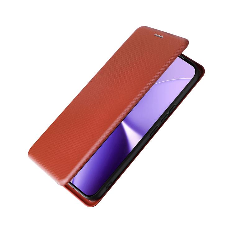 For Redmi Turbo 5 Max 5G / Poco X8 Pro Max Carbon Fiber Texture Flip Leather Phone Case
