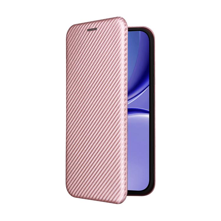 For Redmi Turbo 5 5G / Poco X8 Pro Carbon Fiber Texture Flip Leather Phone Case
