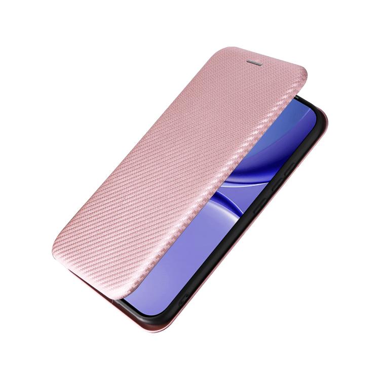 For Redmi Turbo 5 5G / Poco X8 Pro Carbon Fiber Texture Flip Leather Phone Case
