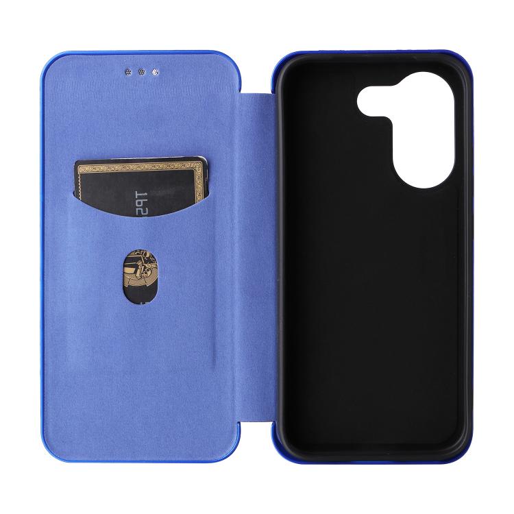 For Redmi Turbo 5 5G / Poco X8 Pro Carbon Fiber Texture Flip Leather Phone Case
