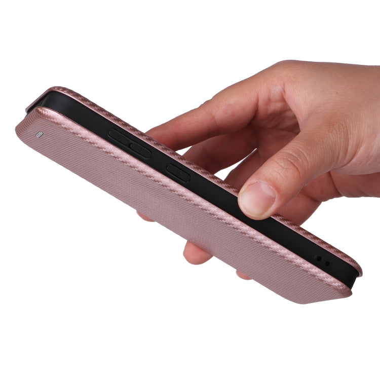 For Samsung Galaxy S24 FE 5G Carbon Fiber Texture Flip Leather Phone Case