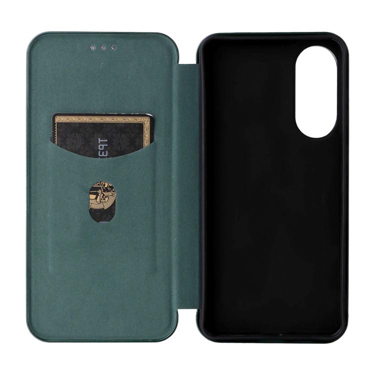 For Samsung Galaxy S25 Edge 5G Carbon Fiber Texture Flip Leather Phone Case