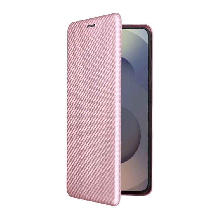 For Samsung Galaxy S26 Ultra 5G Carbon Fiber Texture Flip Leather Phone Case