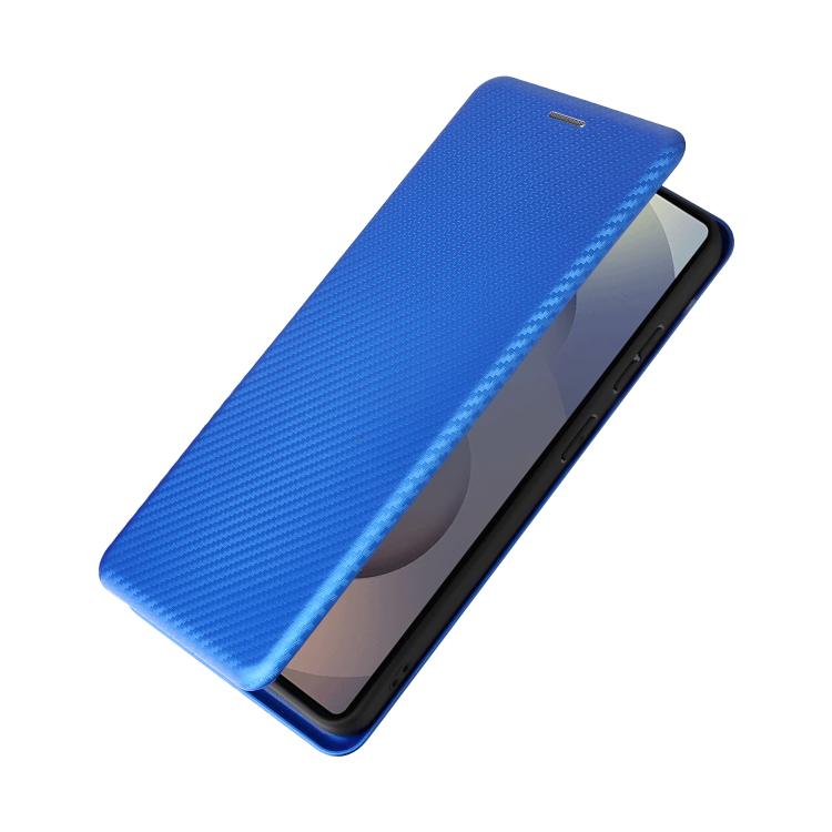 For Samsung Galaxy S26 Ultra 5G Carbon Fiber Texture Flip Leather Phone Case